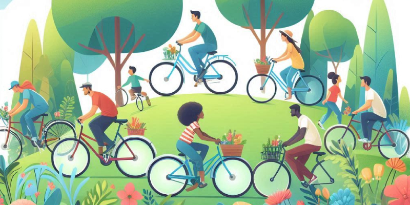 The Dual Benefits of Cycling: A Boost to Health and the Environment