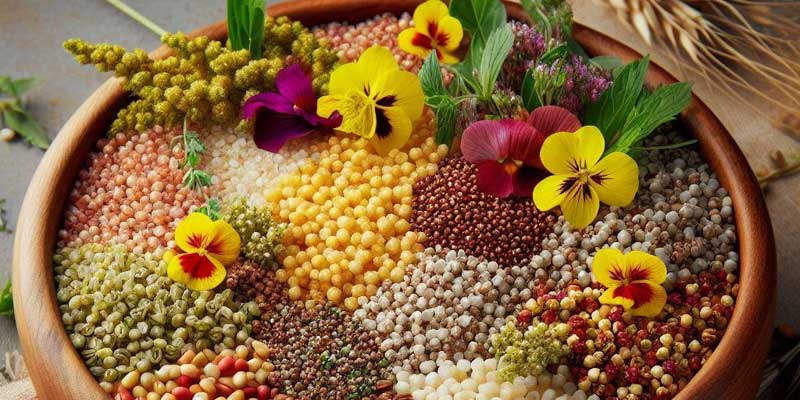 Millets benefits for health and for the environment.