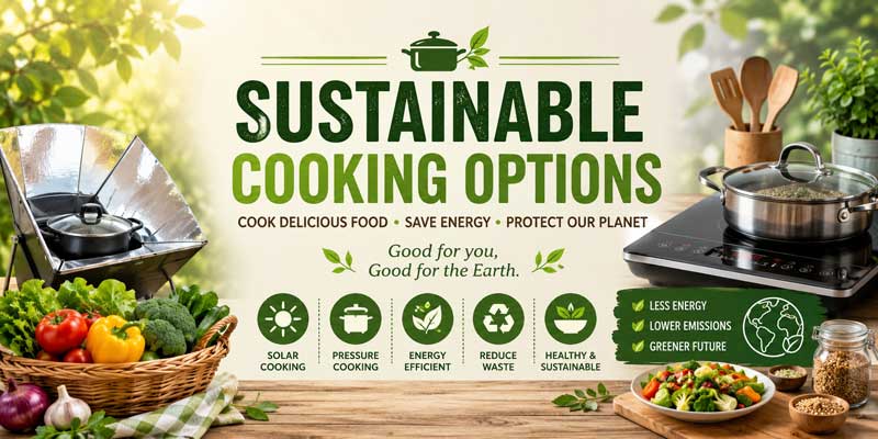 🍜 Sustainable Cooking Options: Preparing Food in Ways That Help the Environment